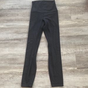 Lululemon align high rise 25” size 0!!